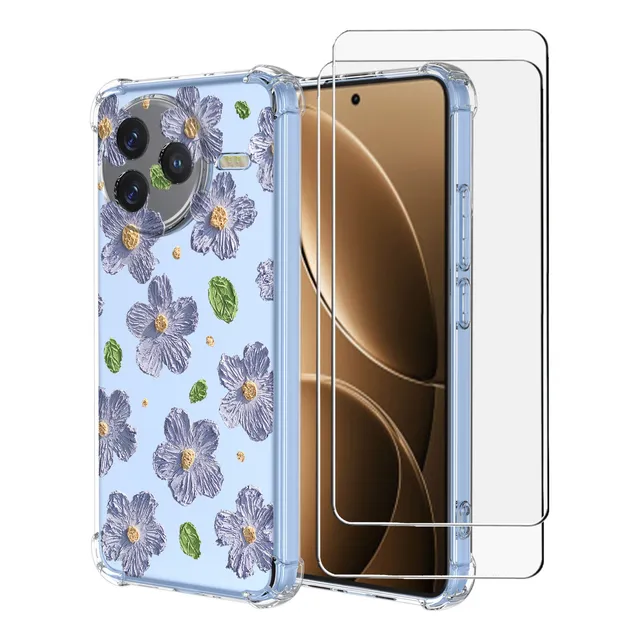 Funda Para Xiaomi Poco F7 Pro + 2 Micas