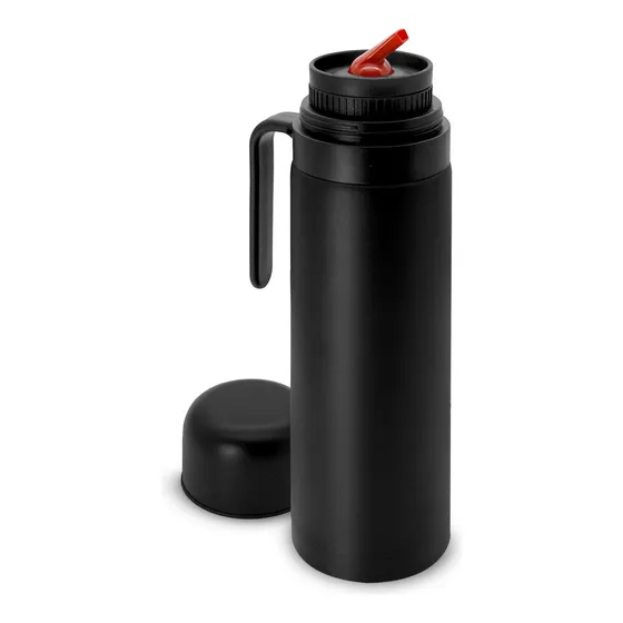 Termo Media Manija Pico Matero Acero Inox