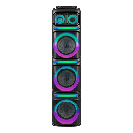 Bocina Profesional Kaiser Kds-1206 170 W Rms 3x10 Pulgadas Negro