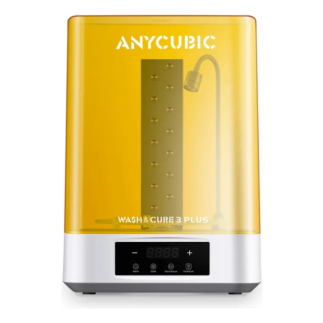 Anycubic Wash & Cure 3 Plus Maquina Lavado Y Curado Resina Color Blanco