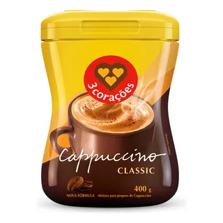 Cappuccino Classic 400g 3 CoraçÔes Cappuccino Classic 400g 3 CoraçÔes