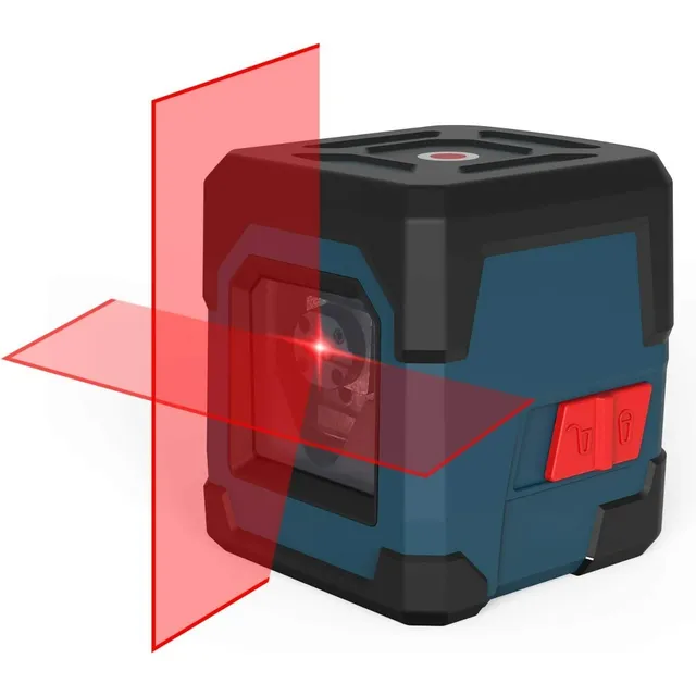 Nivel Laser De Linea Cruzada De 50 Pies Autonivelacion Rojo