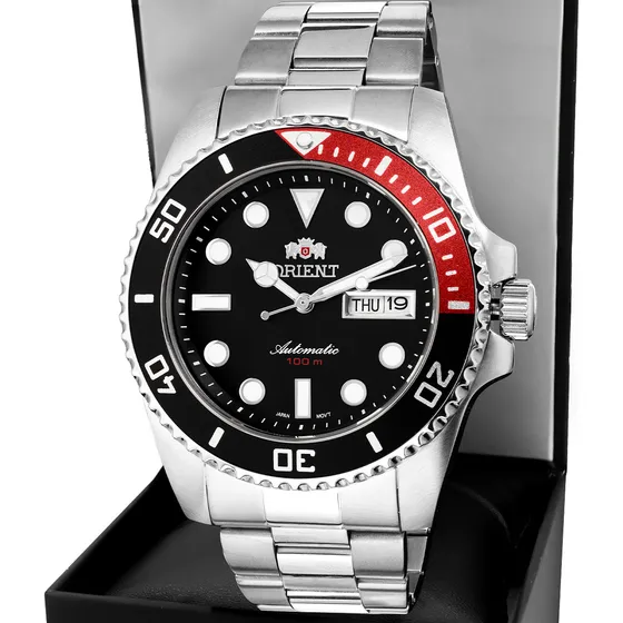 Relógio Orient Masculino 469ss068nh P1sx Automático Prateado