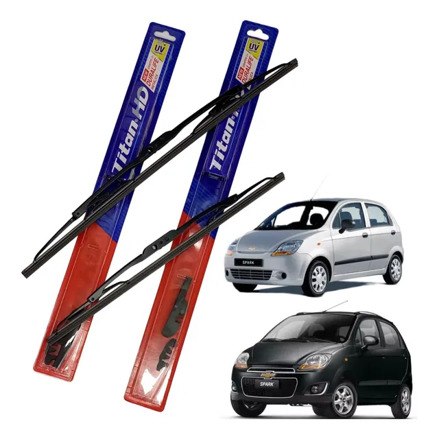 Plumilla Titan Hd Metalica Chevrolet Spark Go/chronos/life