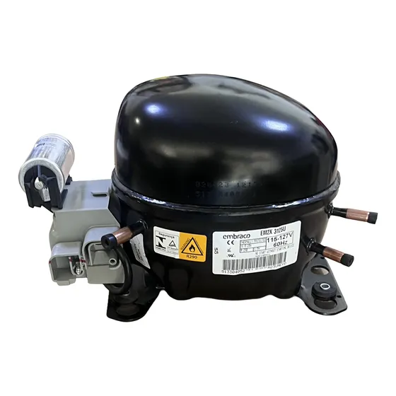 Compresor Embraco Em2x 3125u 1/3+ R-290a Kit Arranque