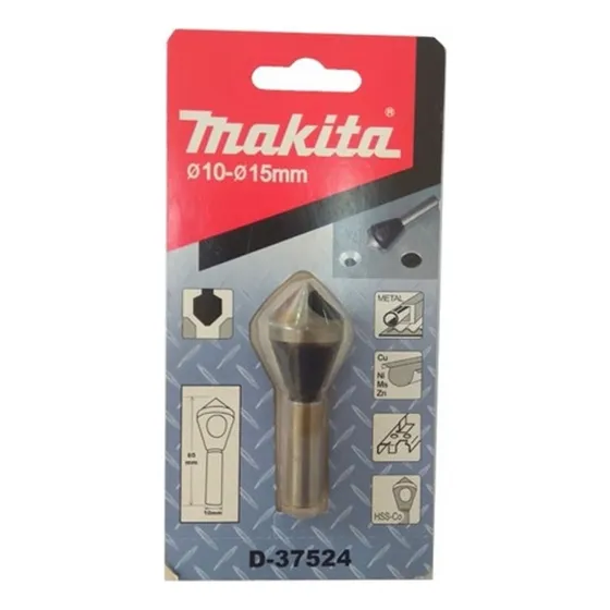 Broca Avellanadora 10-15mm Hss-co 5% Makita D-37524