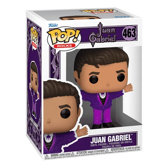 Funko Pop! Rocks Juan Gabriel Juan Gabriel Purple Outfit 463