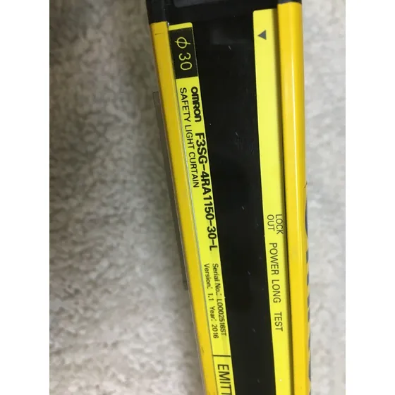 Cortina Luz Seguridad Para Deteccion Dedo Mano Brazo Objeto