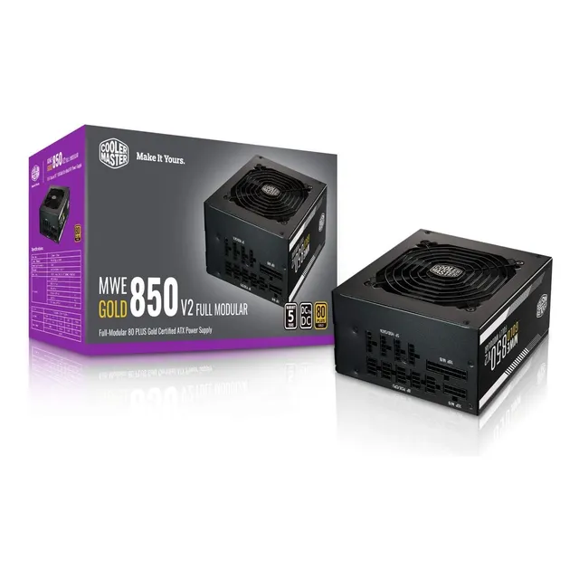 Cooler Master Mwe Gold 850 V2 Completamente Modular, 850 W,
