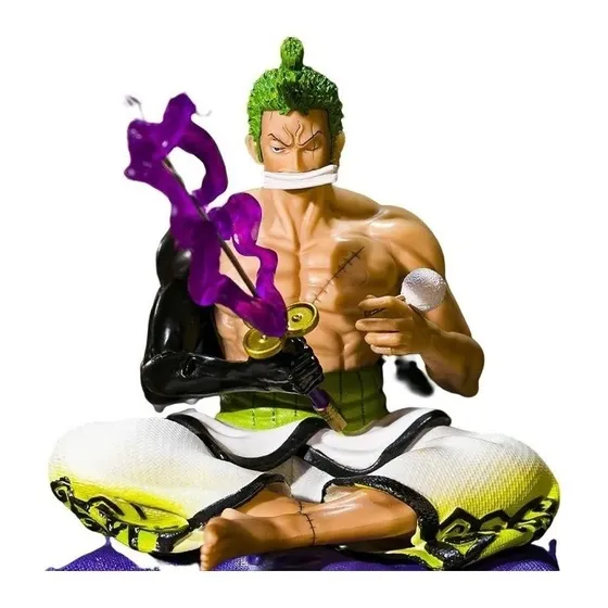 Boneco One Piece Roronoa Zoro Gk Wano Collectible