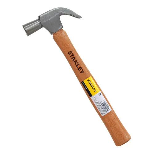 Martillo para clavos de 27 mm con mango de madera Stanley