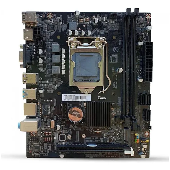 Placa Mãe Duex Dxmbh310g, Chipset H310, Intel Lga 1151, Ddr4
