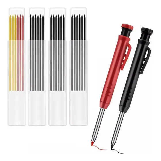 Kit De 26 Herramientas Marcado De Carpintero Lápiz Mecánico