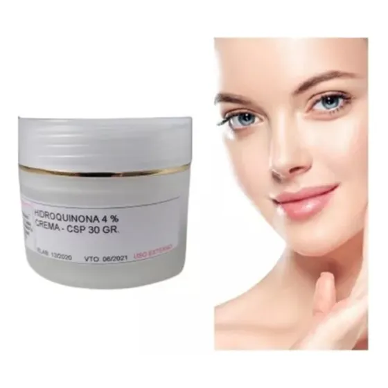 Crema Hidroquinona 4% Manchas Melasma Facial Y Corporal  La Mejor