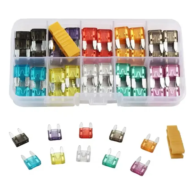 Fusibles Mini Muelitas Kit 101 Pieza Tipo Original 5a A 40a