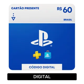 Sony Playstation Store Gift Card Brl 60 (digital) Sony Playstation Store Gift Card Brl 60 (digital)