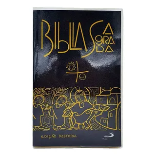 Bíblia Sagrada - Edição Pastoral - Capa Cristal