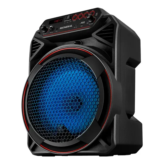 Caixa De Som Mondial Cm-150 Amplificada Connect Party Plus Cor Preto