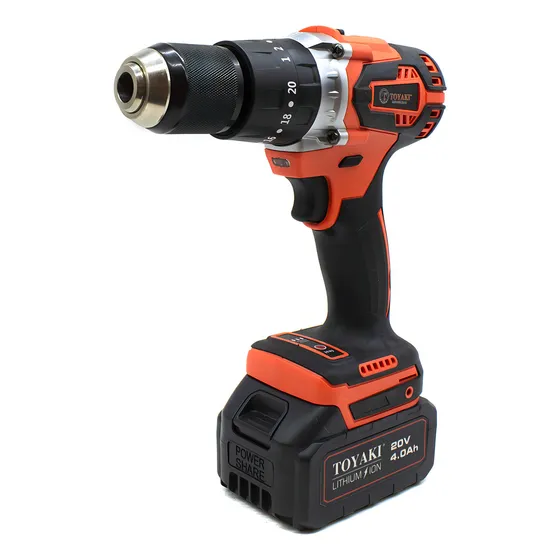 Taladro De Impacto 13mm 20v Toyaki Tk-868h Color Naranja Oscuro Frecuencia 60