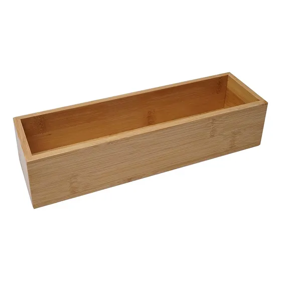 Caja Cesto Organizador Bamboo Baño Cocina Bambú Duradero