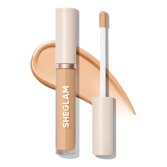 Corrector Sheglam, Cobertura Total, Acabado Mate, 12 Horas,