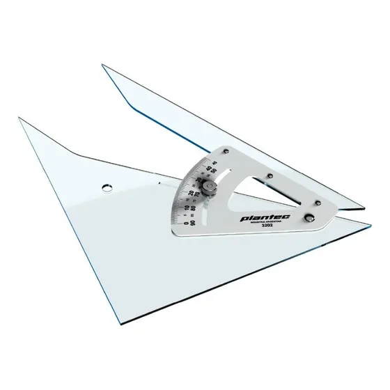 Escuadra Tecnica De Angulo Variable 30 Cm Hipotenusa 13202