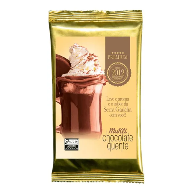 Sache De Chocolate Quente Mukli 100g