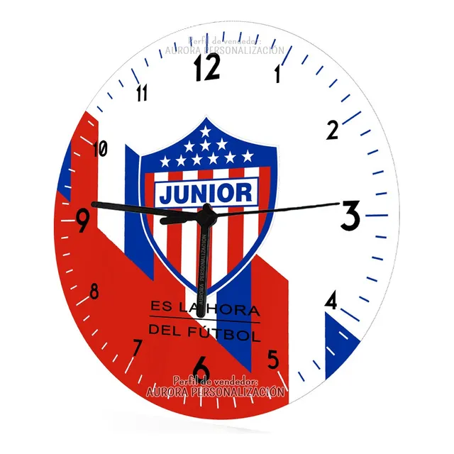 Reloj De Pared Cristal Equipos De Futbol Colombiano Global