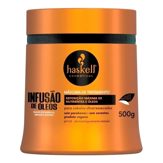 Máscara Haskell 500g - Todas As Linhas - Cronograma Capilar