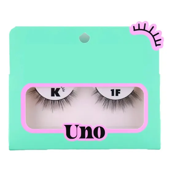 Pestañas Kiki Lashes Uno Reutilizables Sink Milk Color 1f