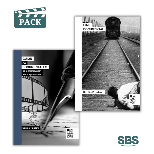 Cine Documental + Guion De Documentales - 2 Libros