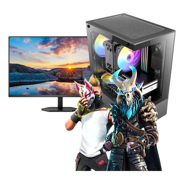 PC GAMER AMD RYZEN 7 5700G + 32GB + 1TB SSD + WIFI + MONITOR