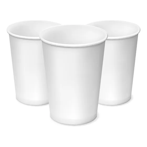 1000 Vaso De Papel Bebida Caliente 8 Oz Ecologico Bio