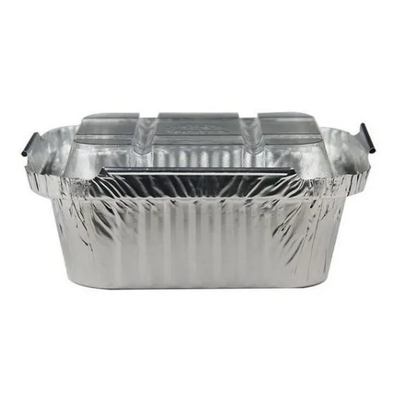 50un Marmitinha Alumínio 135ml Tampa Plástica Transparente