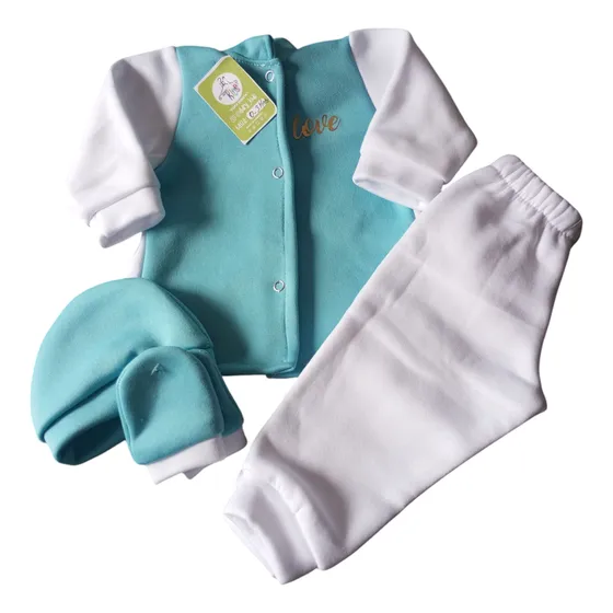Conjunto Para Bebes Recién Nacido Incluye Manopla Gorro