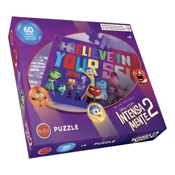 Puzzle Infantil 60 Piezas Intensamente 2 - Royal