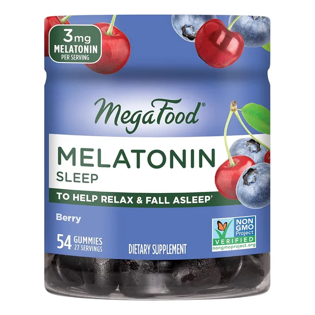 Megafood Gomitas  Relajarse Y Conciliar El Sueño  3 Mg  54u