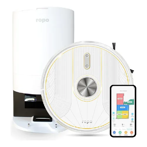 Dreame D10 Plus Gen 2 Robô Aspirador E Mopa Com Base 127v Branco