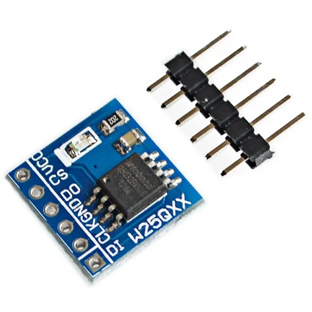 Modulo Memoria W25q32 Spi 32mbits 4mbytes Arduino Nubbeo
