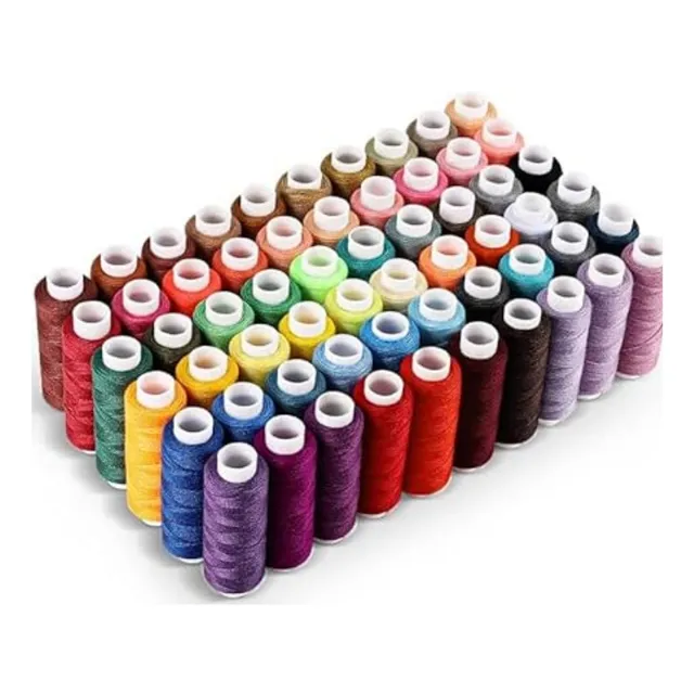 Hilos De Coser Poliéster, 60 Colores, 100 Yardas Por Carrete