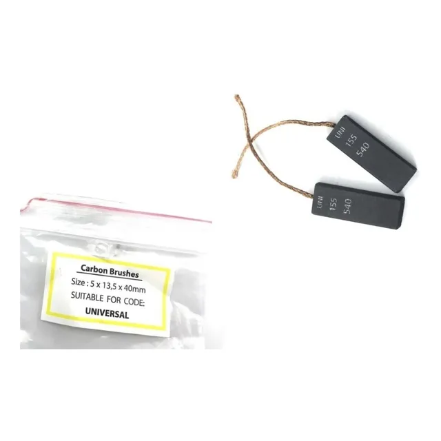 Juego Carbones 13,5 Mm Italianos P/ Motor De Lavarropa Drean