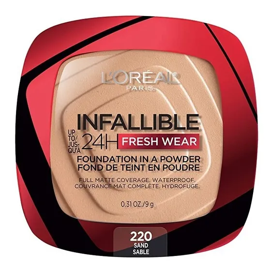 Base en Polvo L'Oréal Paris Infaillible Tono Sand