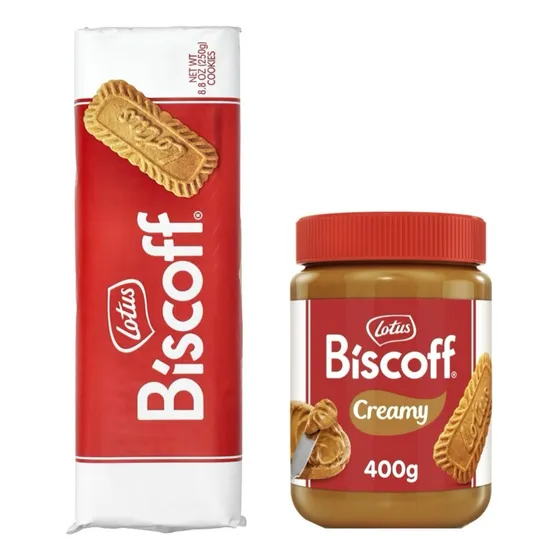 Galletas Lotus Biscoff + Crema Lotus Creamy