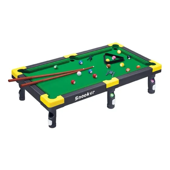 Mini Billar Para Pequeños, Mesa De Pool Snooker Paño Verde