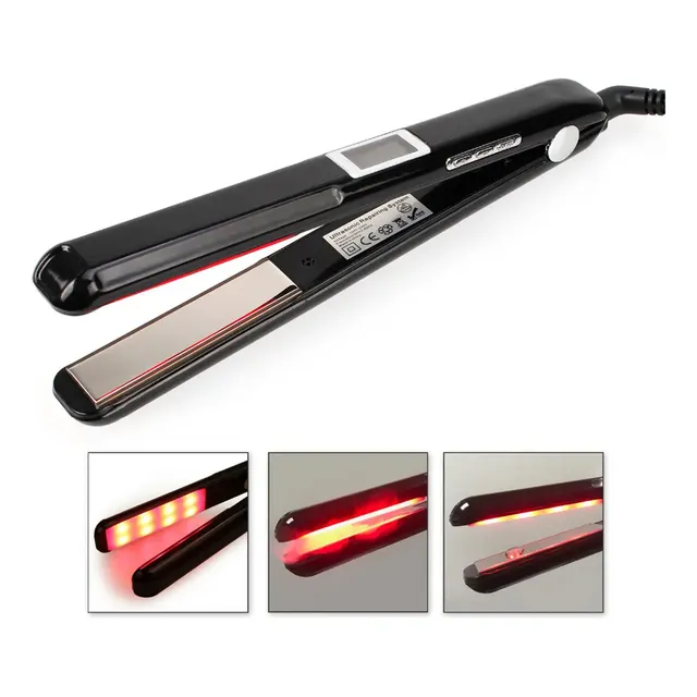 Plancha Infrarojo Fría Ultrasonica Profesional Para Cabello