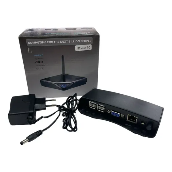 Mini Computador De Rede Servidor 4 Portas Usb Vga Nc760-pc