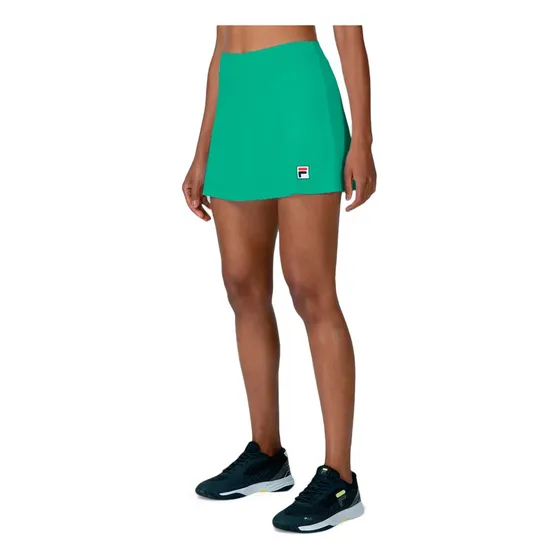 Pollera Con Short De Mujer Fila Tennis Basic - Verde Claro