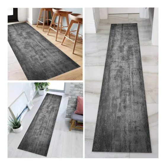 Alfombra Estrecha Para Pasillo Escalera Larga Lavabl 39.4 In