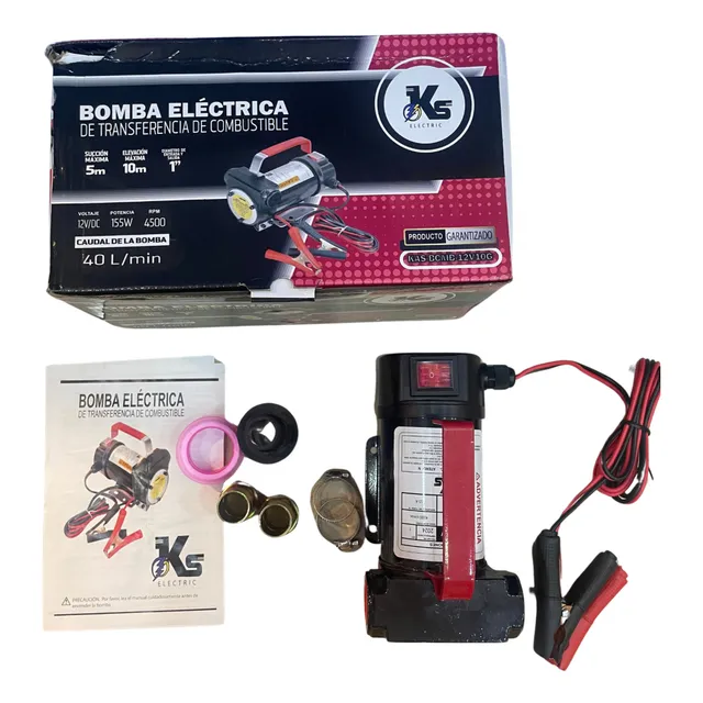 Bomba Eléctrica De Combustible 12v Gasolina O Diesel