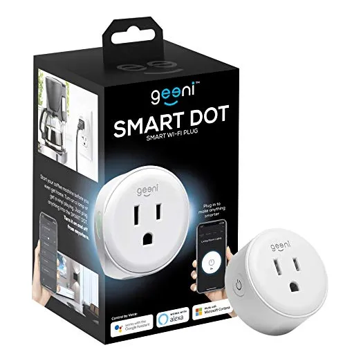 Enchufe Wifi Inteligente Geeni Dot, Blanco, (paquete De 1) S